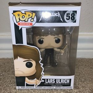 Funko Pop Lars Ulrich from Metallica 58 Rocks